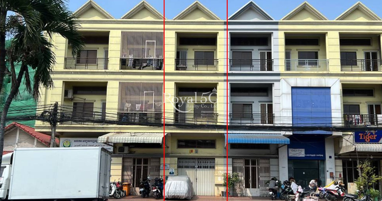 ផ្ទះសម្រាប់លក់ផ្លូវជាតិលេខ៥ សង្កាត់គីឡូលេខ6 ខណ្ឌឬស្សីកែវ