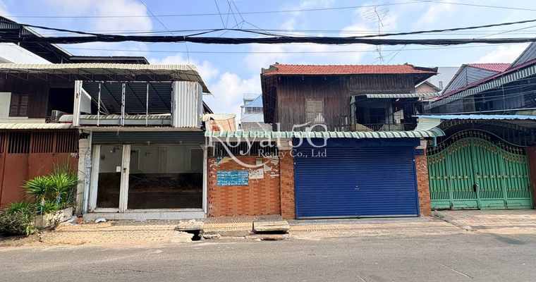 ផ្ទះអាជីវកម្មជាន់ក្រោមសម្រាប់ជួល សង្កាត់ទួលទំពូង២