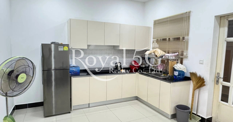 Link house for rent at Borey The Mekong Royal 6A