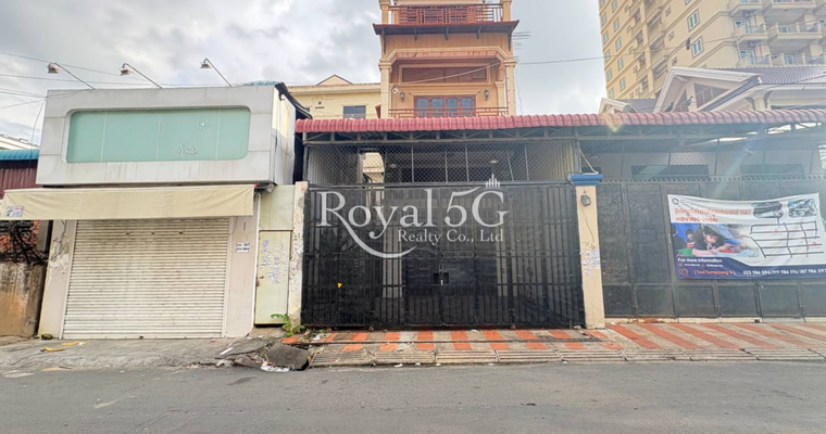 ផ្ទះសម្រាប់ជួល - ជិតផ្សារទួលទំពូង សង្កាត់ទួលទំពូង១ ខណ្ឌចំការមន ភ្នំពេញ