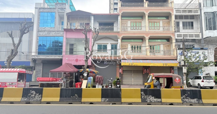 Shophouse For Rent Khan Toul Kork