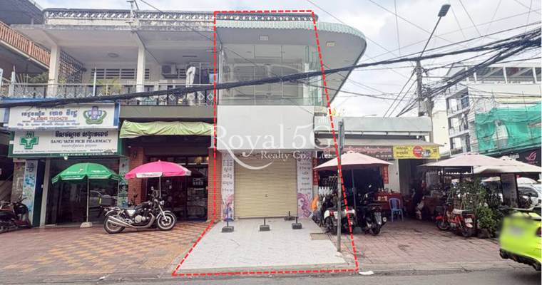 SHOPHOUSE FOR RENT NEAR RUSSIAN MARKET
