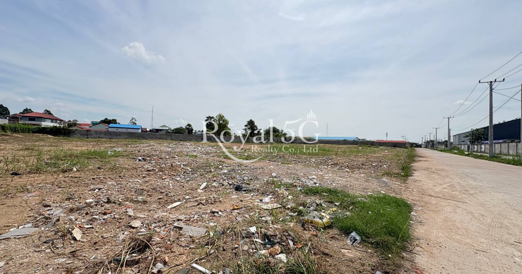 Land For Rent Sangkat Veal sbov  khan Chbar Ampov