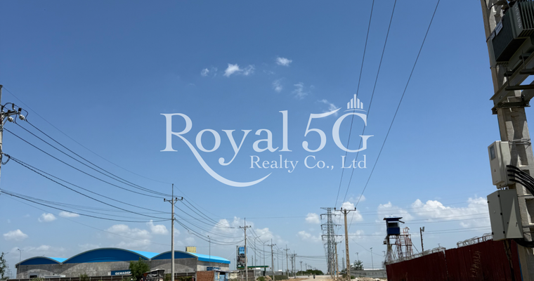 Land for Sale near 60m Hun Sen Blvd