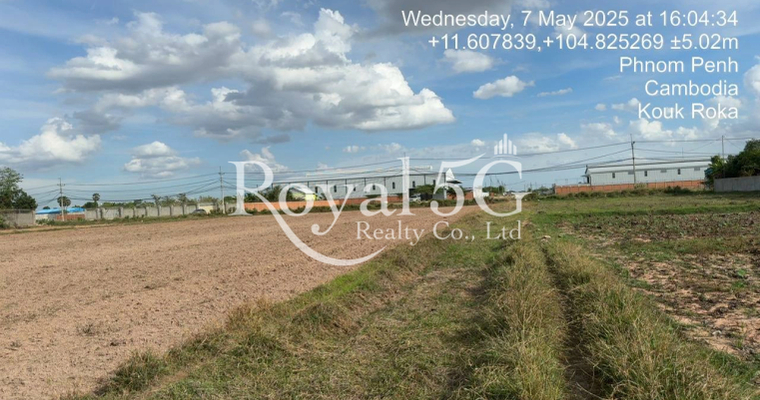 Land for Rent near Tomnum Kob  Srov   Road