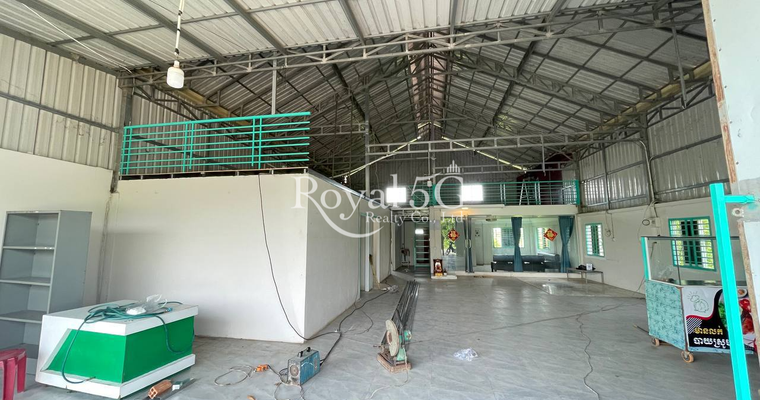 Land and Warehouse For Sale or Rent Kien Svay District