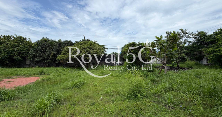 Corner Land for Sale in Kep City just 350m from Kep Beach ( 3 Main Street Corner)