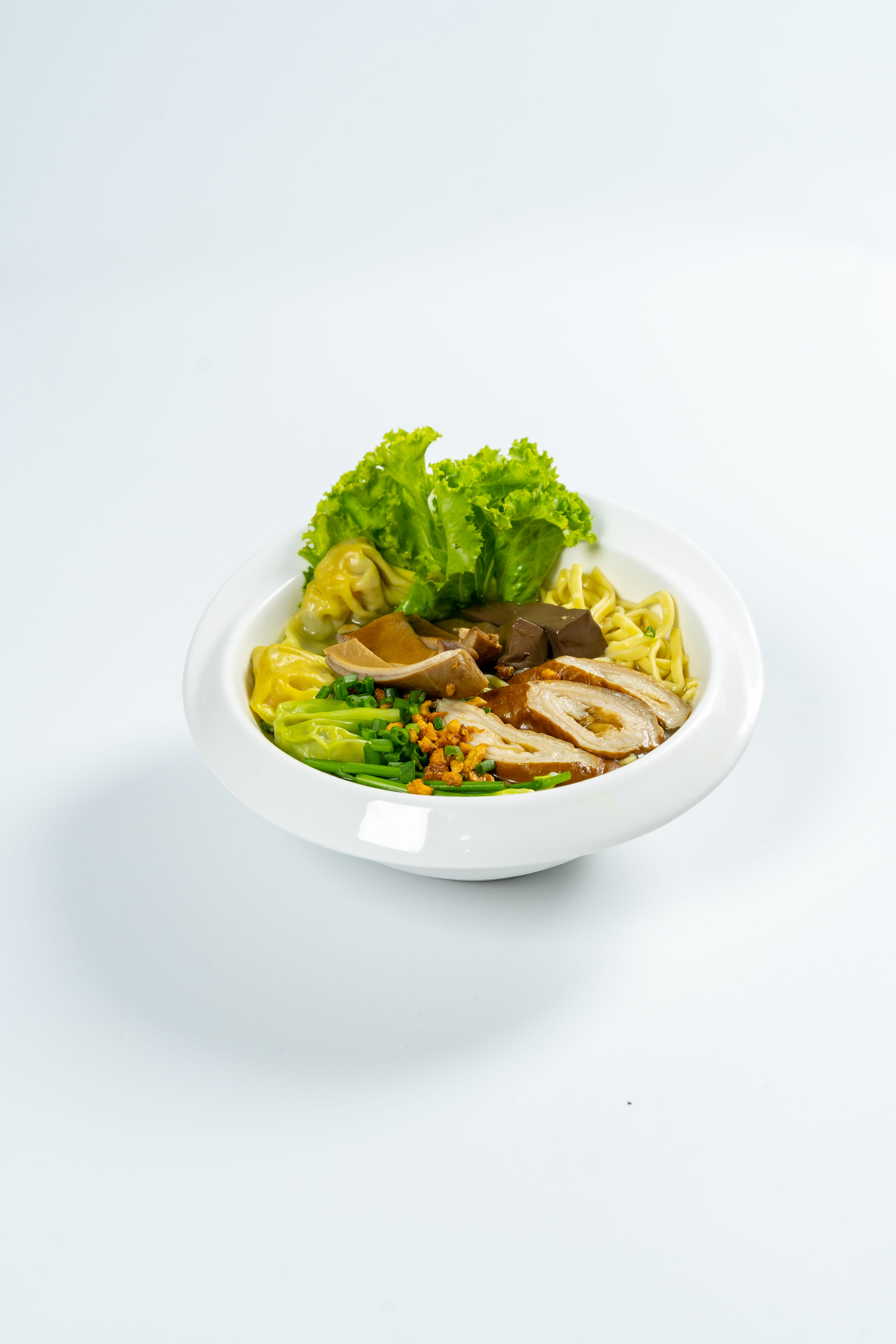 PAK LOV AND WONTON WITH NOODLE SOUP