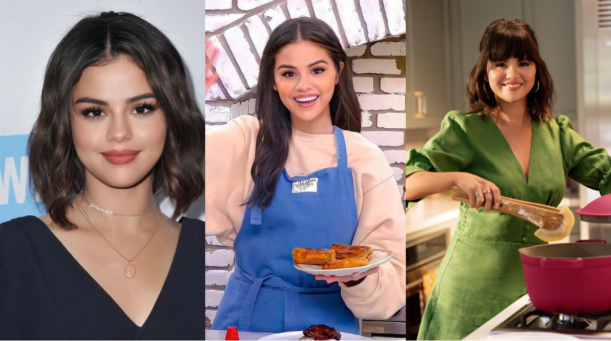 ពេល Selena Gomez តែងខ្លួនបែបនេះ ធ្វើម្ហូប មើលទៅដូចស្ត្រីមេផ្ទះពិតៗ