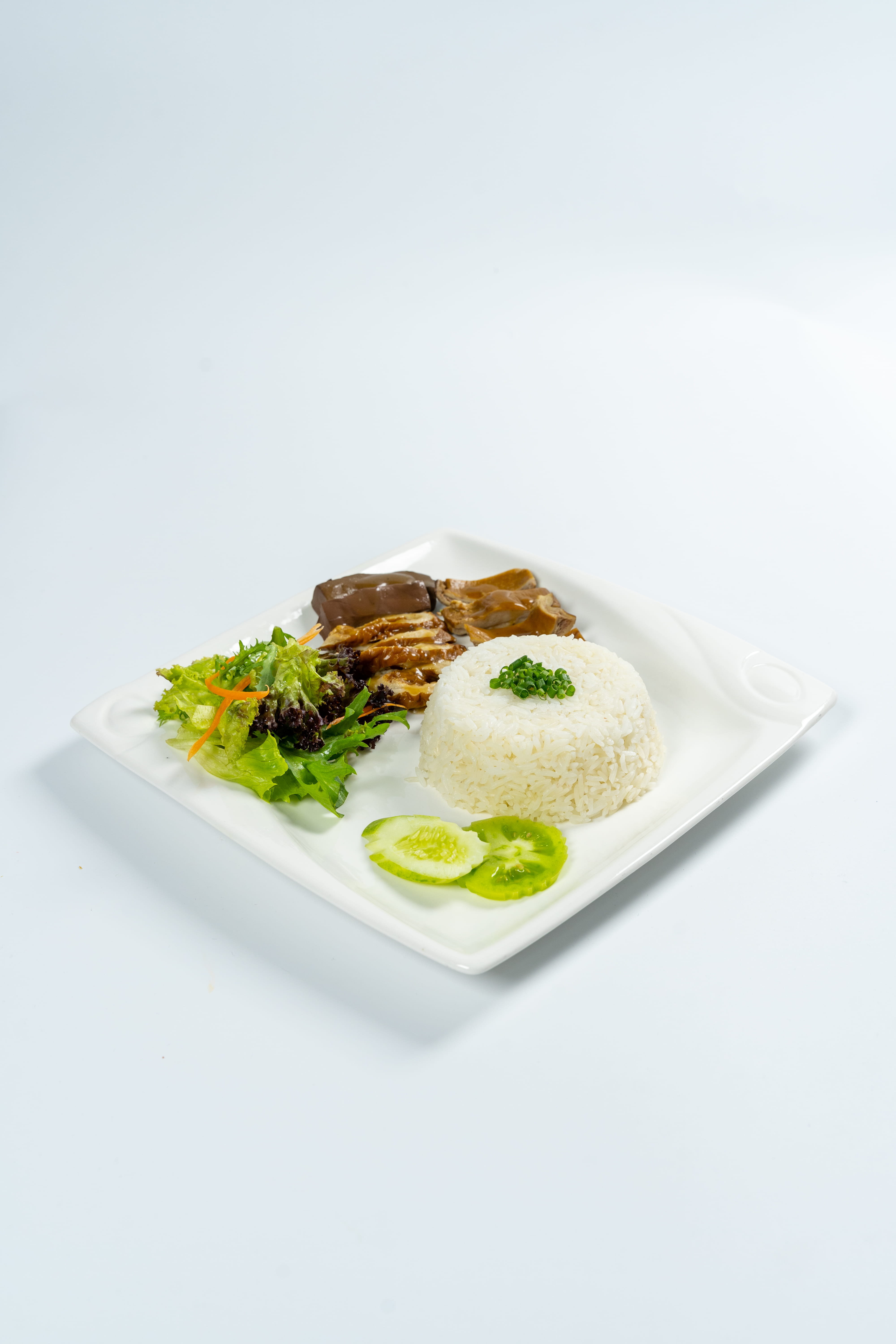 PAK LOV WITH STEAMED RICE